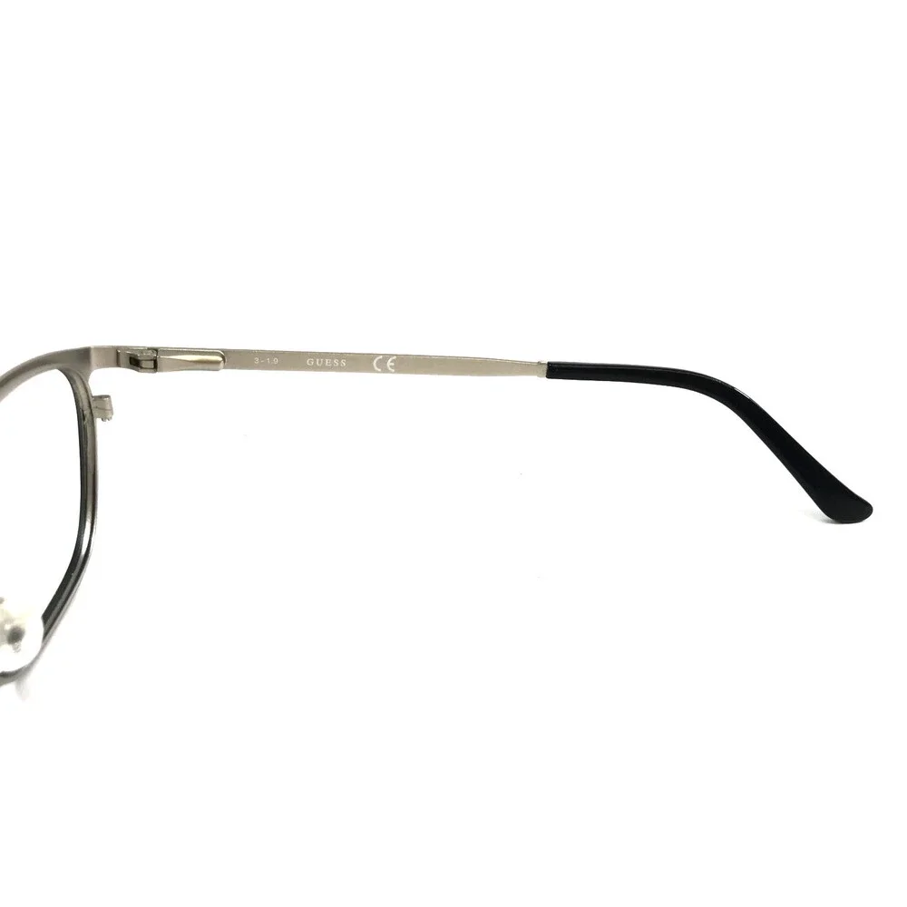 Guess Eyeglasses Frames GU2587 002 Black Silver Cat Eye Full Rim 54-17-140